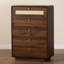 Commode 5 tiroirs Baxton Studio Jenibelle