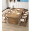 Table de conférence rectangulaire en pin American-Style-861472054