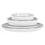 Service de table 16 pièces Gibson Home Oslo-684602252