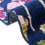 Tapis floral bleu marine / rose / jaune Bloom-1853025583