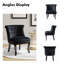 Chaise d'appoint rembourrée à oreilles Grenier-1667698953