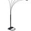 Lampe sur pied ajustable à finition noire-1609952242-1609952253