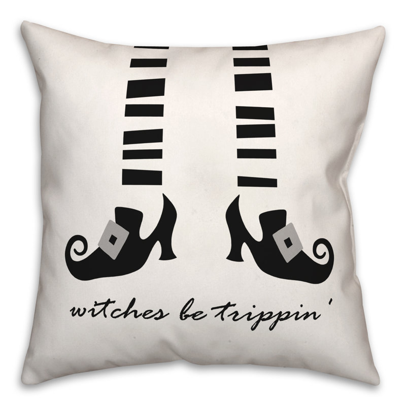  Coussin Witches Be Trippin