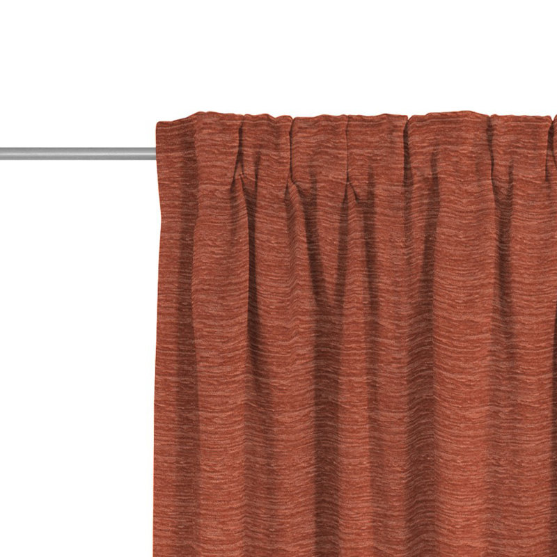 Polyacrylic Opaque Pinch Pleat Curtain Panel, 132cm Width x 395cm Drop, Cooking Rack