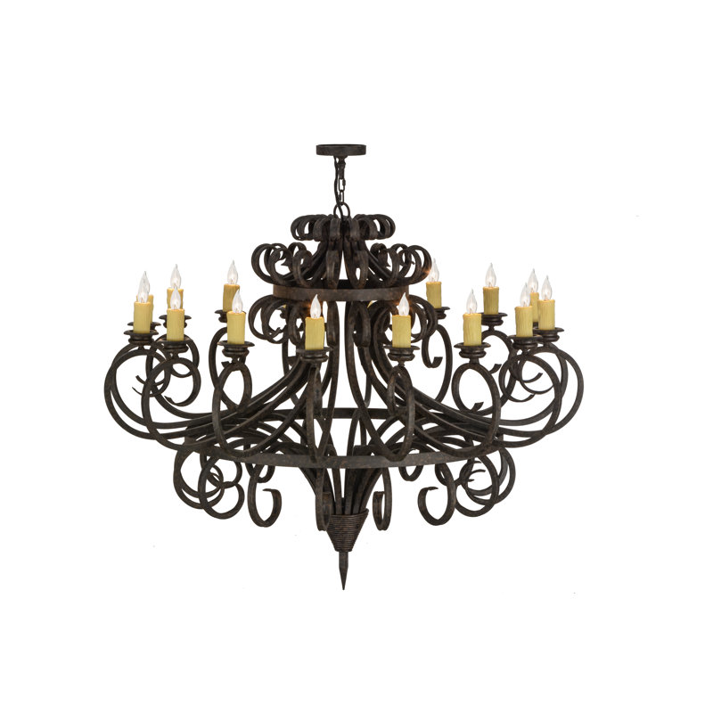 Lustree empire de style bougie 16 lumières Imane