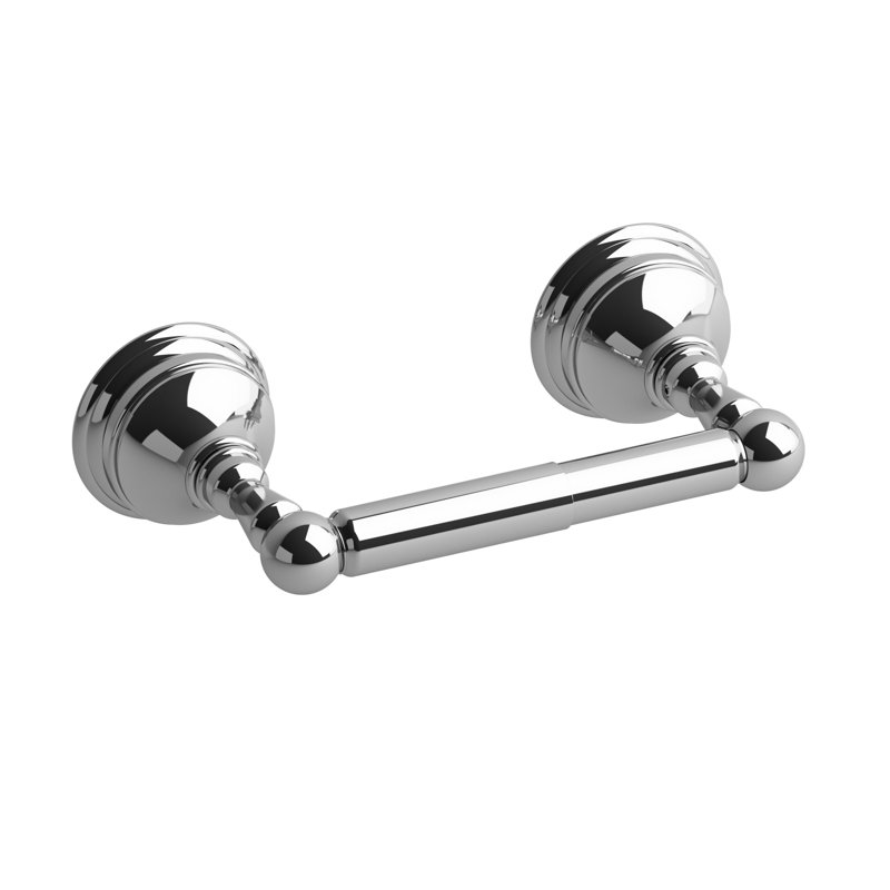 Retro™ Wall Mount Toilet Paper Holder, Chrome
