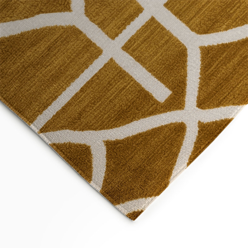 Tapis brun intérieur et extérieur Trellis, Rectangle 9 pi x 12 pi