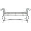 Iron Outdoor Bench-1657156237