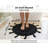 Panaite 100% Cotton Non-Slip Bath Rug Boho style Tassle rugs-1772456006