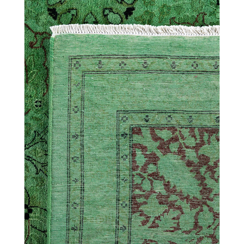 Overyed One-of-a-Kind Rectangle 10'2" X 13'9" Hand Knotted Area Rug