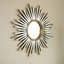 Miroir décoratif en forme de soleil