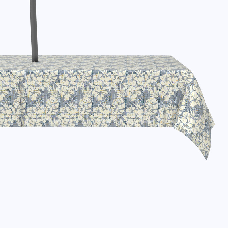 Hibiscus Tablecloth, 84" x 60"