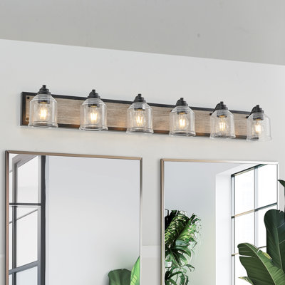 6-light Farmhouse Vanity Light