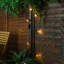 Street 475cm LED Battery Powered 10 - Bulb Globe String Light