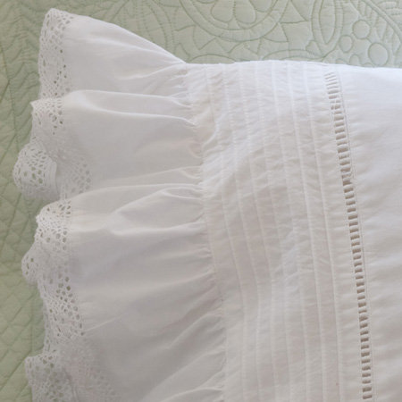 Prairie 350 Thread Count Solid Color 100% Cotton Sheet Set, Queen