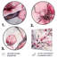 Fleur de cerisier rose I - décoration murale en métal-1504959603
