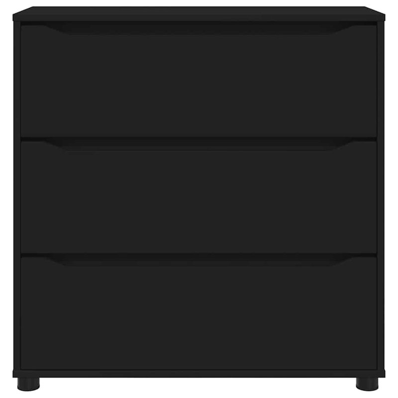 80cm W Chest of Drawers, Black