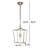 Finnick 1-Light Geometric Lantern Pendant-1912959531