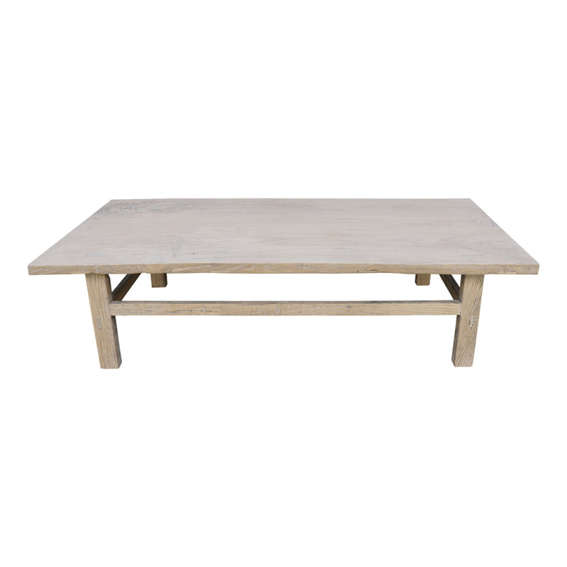 Solid Wood Coffee Table, 18" H x 69" L x 33" W
