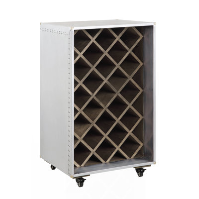 Raini Aluminum Wine Cabinet