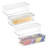 iDesign Stackable Hinged-Lid Pantry or Kitchen Storage Box - Lidded Storage Box for Organizing Cabinets and Under Sinks
