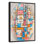 Composition In Oval With Color Planes I