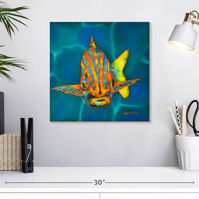 Petit poisson-ronce Brampt, H 16 po x l 16 po