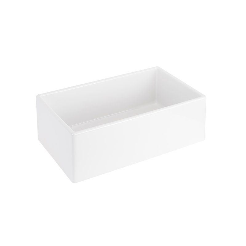 30" Rowena Fireclay Farmhouse Sink