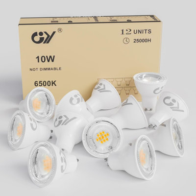 10 W PAR16 GU10/Bi-pin 6000 K LED Smart Bulb