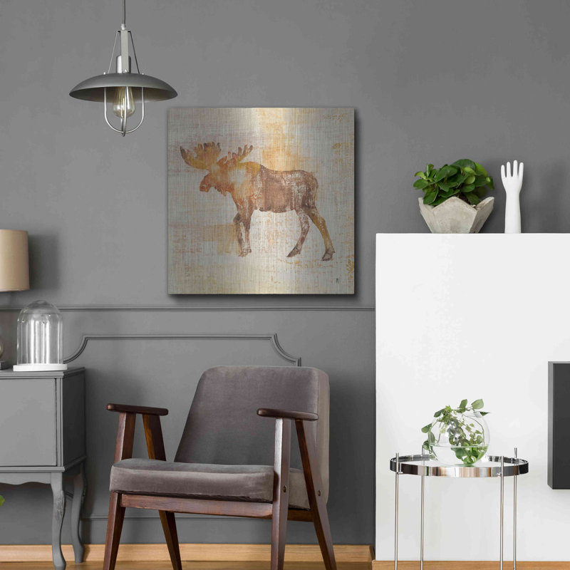 «Moose Study» par Studio Mousseau, H 24 po x l 24 po