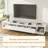 Youssouf Extendable TV Stand with Three Drawers-443771496