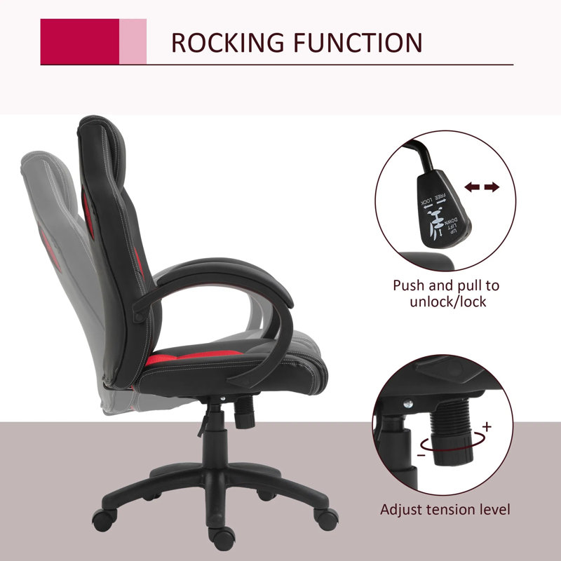Rebrilliant PC & Racing Game Chair
