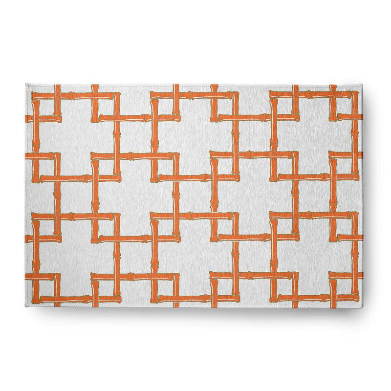 Tapis en chenille bambou, Rectangle 4 pi x 6 pi