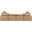 Canapé modulaire en similicuir 6 pièces Itala-94482531