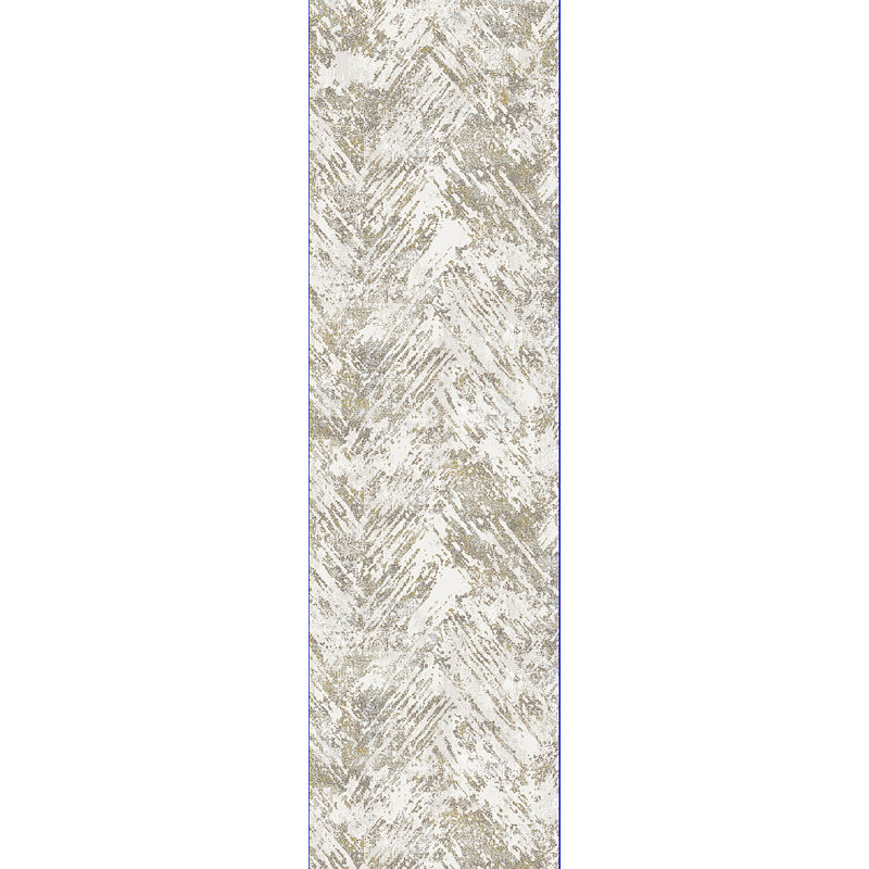 Romine Abstract Indoor Rug, Runner 2'2" x 7'7"