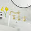 Robinet de lavabo de salle de bain avec drain TC-16389-TG-106752891