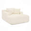 Méridienne rembourrée en velours côtelé rembourré avec assise profonde Living Room-154895639
