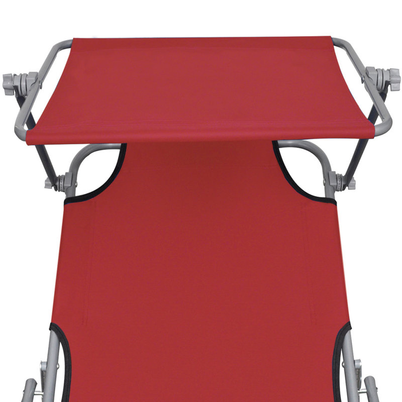 Chaise longue Danielburnham, Rouge