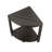 DecoTeak Bathroom Elegance with DecoTeak, Satori 17" W, Teak Corner Shower Shelf, Small Bathroom Bench, Teak shower Stool, Teak Corner Shelf Storage, in Woodland Brown