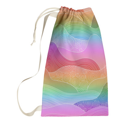 Leffel Fabric Laundry Bag with Handles