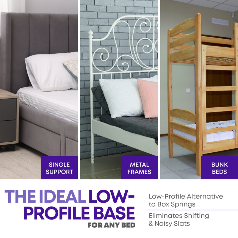 Aaryav  Vertical Mattress Support Wooden Bunkie Board/Slats with Cover, King, Heavy Duty Slat