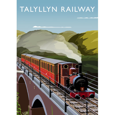 'Talyllyn Railway' by Richard O'Neil - Print