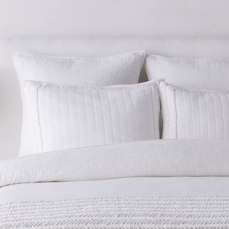 Lindon Cotton Blend Sham Set, Standard Sham