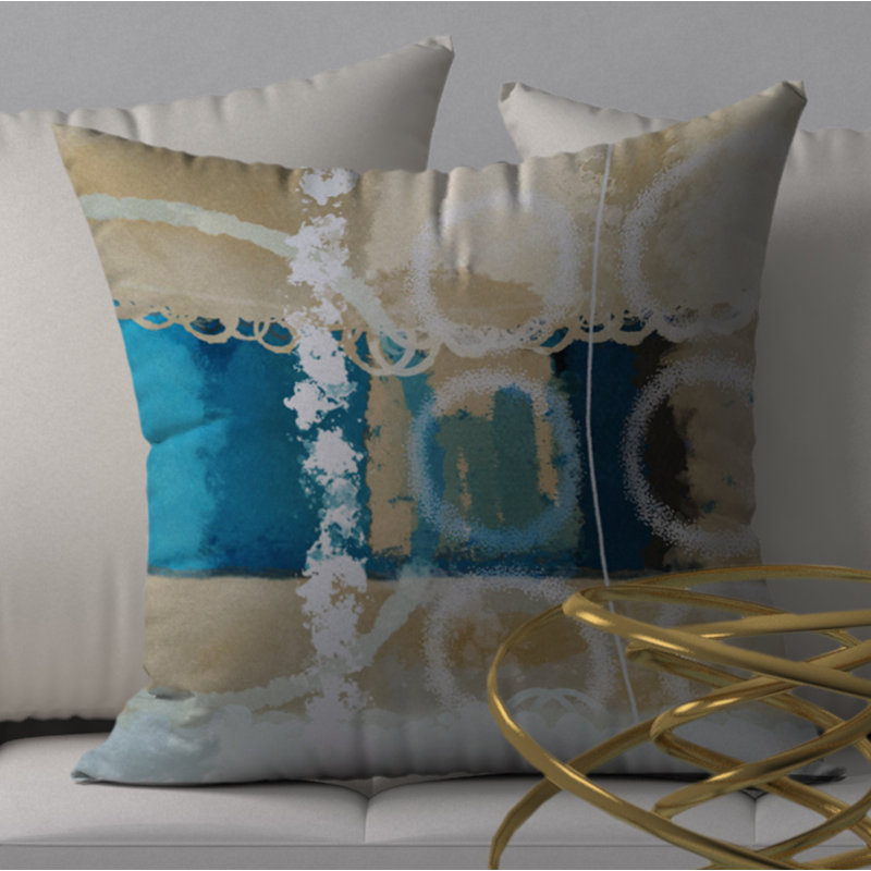 Housse de coussin carrée/insert, 20 po x 20 po