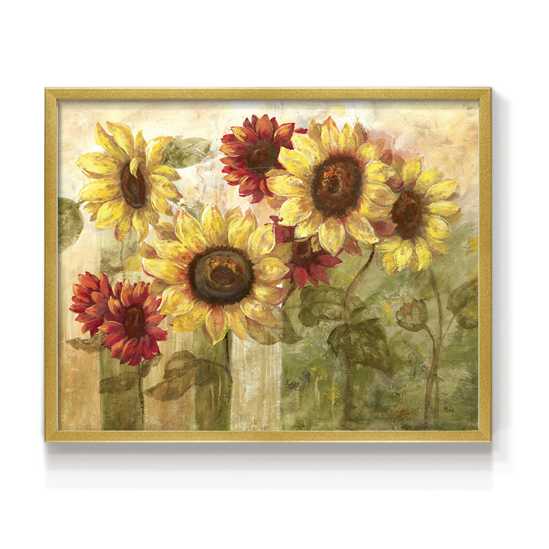 Sunflower's Delight -Framed Print - Restickable
