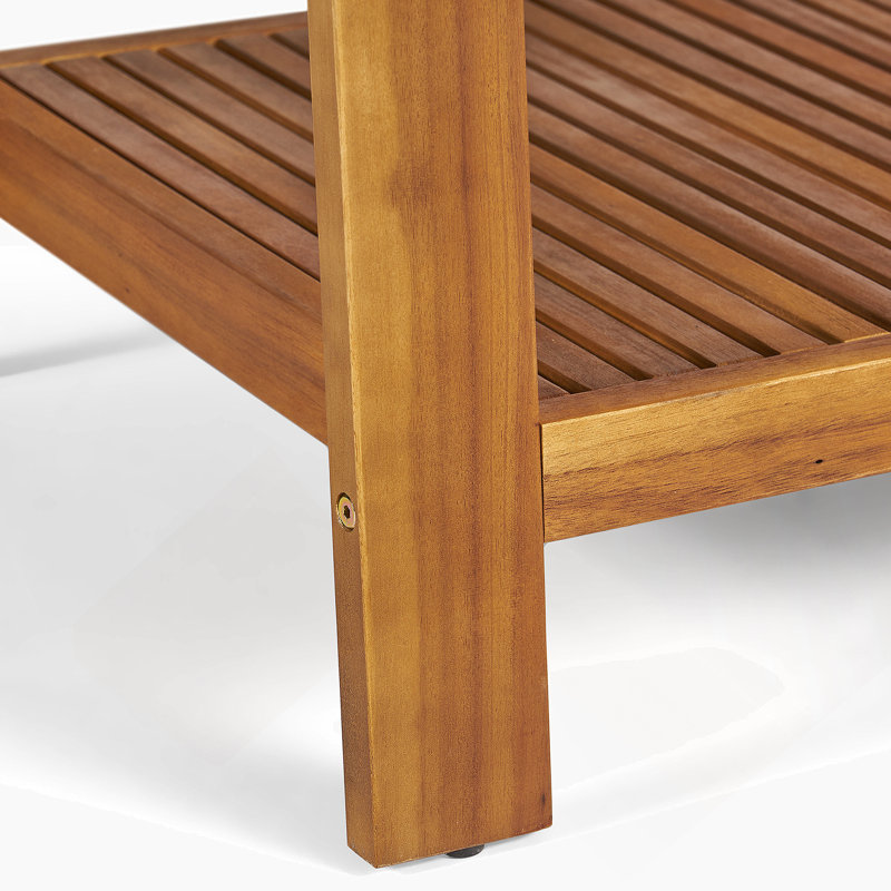 ensemble causeuse et table basse d'extérieur, Beige