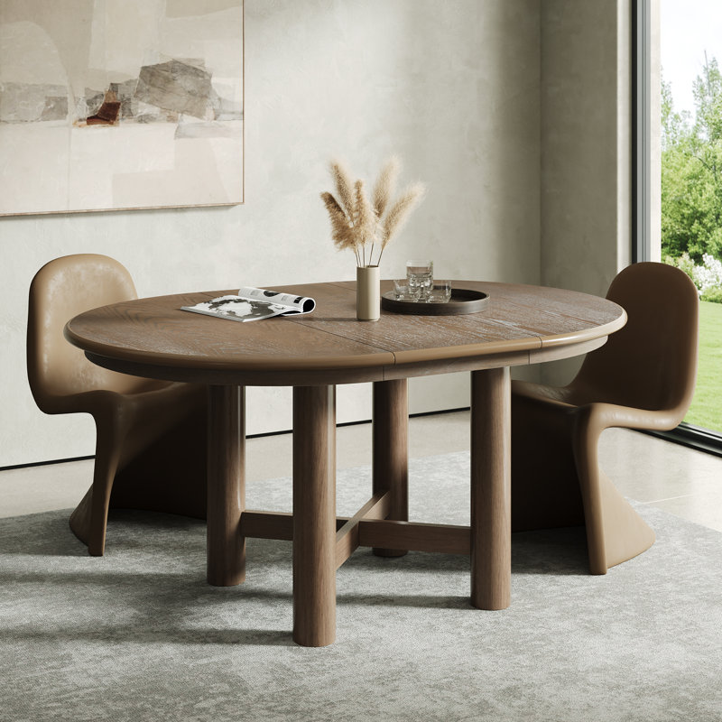 Tables de salle à manger extensibles (table seulement, sans chaises, avec plateau et pieds), cuisine moderne en bois aggloméré