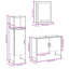 Addelin Bathroom Furniture Suite-38464665