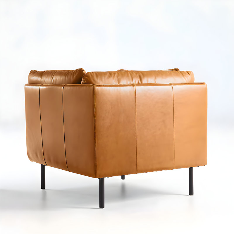 Analyssia Faux Leather Armchair