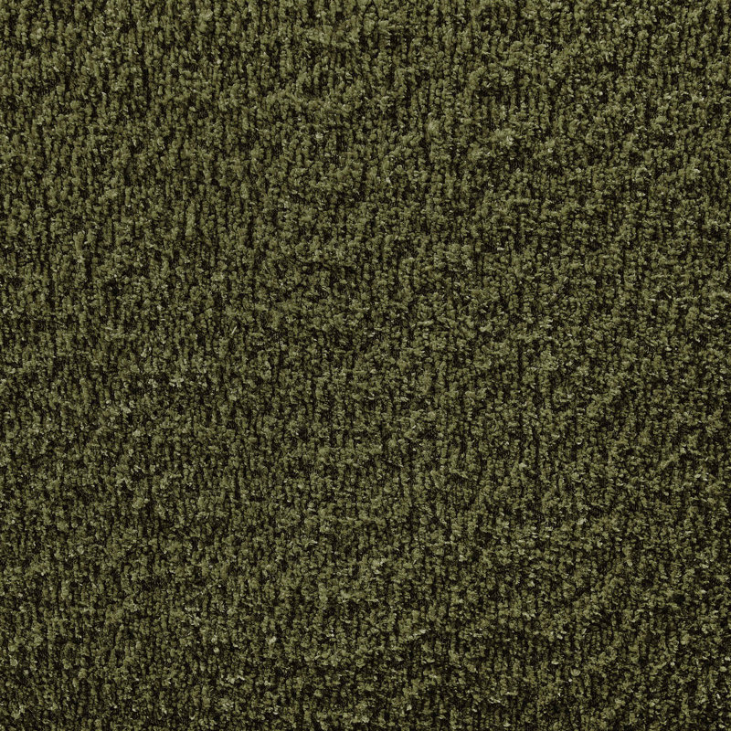 Wallas 231.1Cm Round Arms Sofa, Olive Boucle